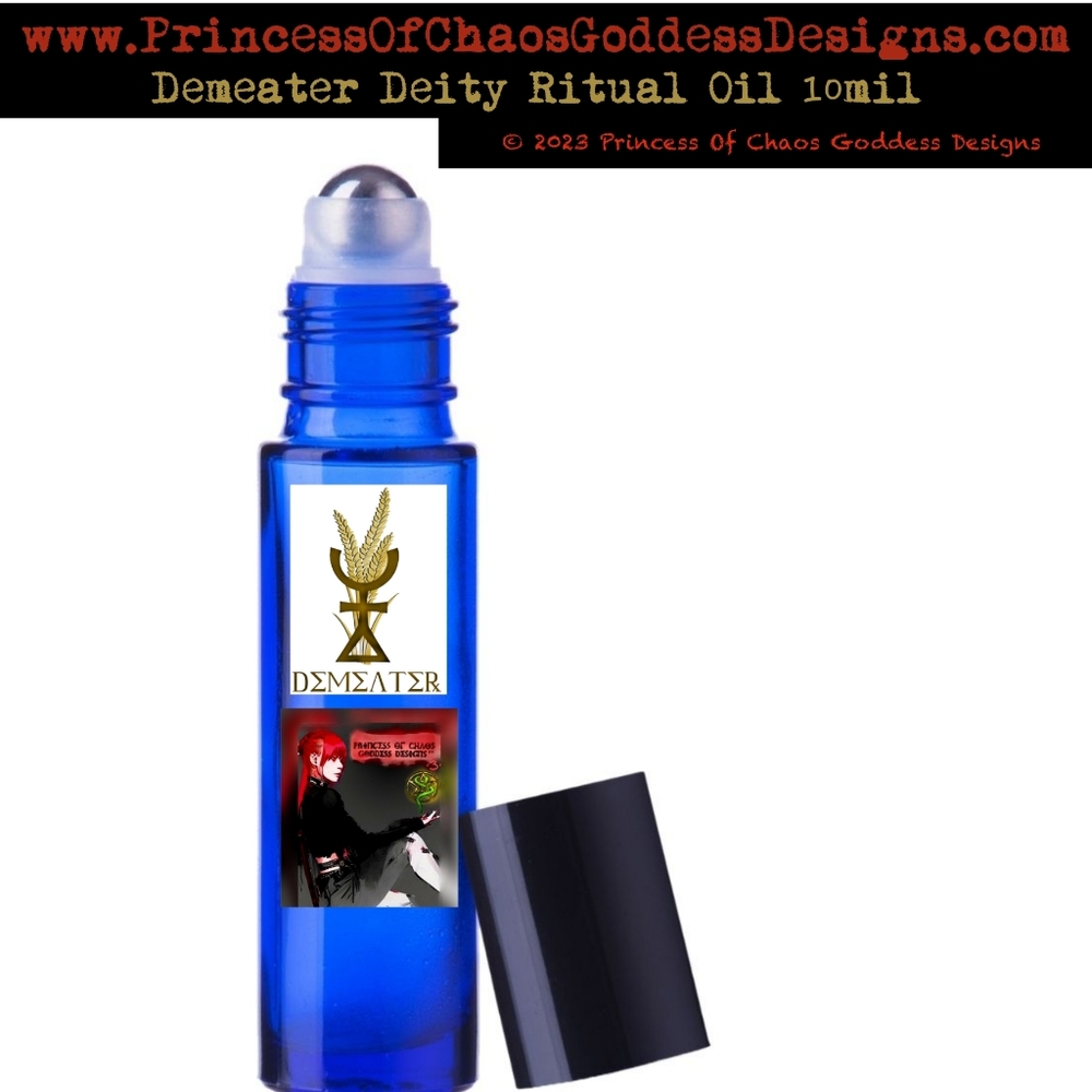 Demeater Greek Goddess Deity Ritual Oil